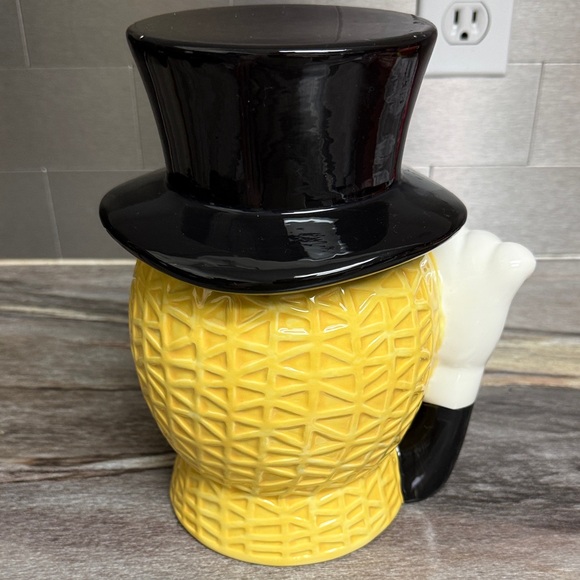Mr. Peanut Ceramic Cookie Jar - Picture 3 of 10